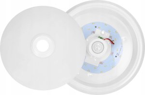 Lampa sufitowa Energizer ORNO ZONDA LED 16W WHITE PC LAMP WHITE PIR MOTION SENSOR 14