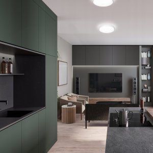 Lampa sufitowa Energizer ORNO ZONDA LED 16W WHITE PC LAMP WHITE PIR MOTION SENSOR 17