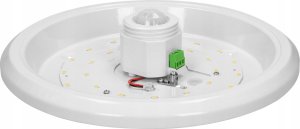 Lampa sufitowa Energizer ORNO ZONDA LED 16W WHITE PC LAMP WHITE PIR MOTION SENSOR 5