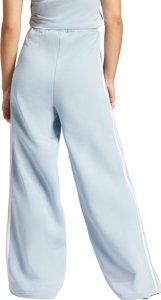 Adidas Spodnie damskie adidas Essentials 3-Stripes Fleece Wide błękitne IR5384 XS 2