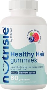 OstroVit OstroVit NUTRISIE Healthy Hair Gummies, jagodowo-malinowy - 60 żelek 1