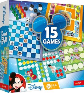 Trefl TREFL DISNEY Set of 15in1 games 1