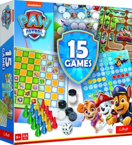 Trefl TREFL PAW PATROL Set of 15in1 games 1
