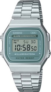 Zegarek Casio Zegarek marki Casio model A168WA-3A kolor silver grey. Akcesoria Dla obu płci. Sezon: Cały rok NoSize 1