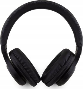 Guess PU Leather 4G Tone on Tone Script Logo Black 3