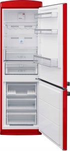 Lodówka VestFrost VESTFROST VR-FB373-2E1RD Czerwona chłodziarko zamrażarka Retro 2