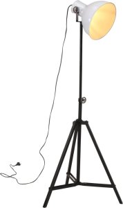 Lampa podłogowa vidaXL Lampa stojąca, 25 W, biała, 61x61x90/150 cm, E27 1