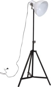 Lampa podłogowa vidaXL Lampa stojąca, 25 W, biała, 61x61x90/150 cm, E27 2