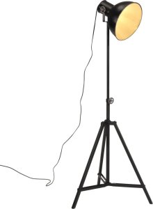 Lampa podłogowa vidaXL Lampa stojąca, 25 W, czarna, 61x61x90/150 cm, E27 1