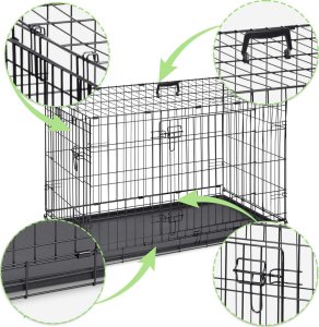 Pethaus Klatka dla zwierząt 91 x 57 x 62 cm PH-201 11