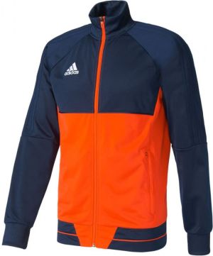 Adidas Bluza piłkarska Tiro 17 Training Jacket pomarańczowo -granatowa r. S (BQ2601) 1