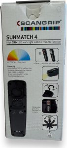 Scangrip Akumulatorowa lampa robocza 500 lm CCT SCAN  SUNMATCH 4 COLOURMATCH 03.5657 2