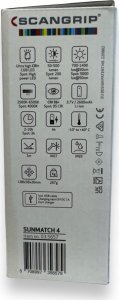 Scangrip Akumulatorowa lampa robocza 500 lm CCT SCAN  SUNMATCH 4 COLOURMATCH 03.5657 3
