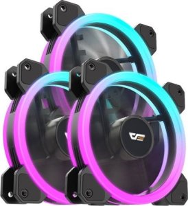 Wentylator Darkflash DR11 ARGB 120mm 3-pack + Hub 1