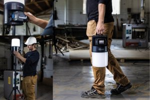 Scangrip Nieoślepiająca akumulatorowa lampa robocza 360 stopni 6000 lm AREA 6 CONNECT 03.6108C 4