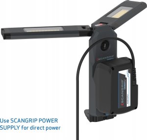 Scangrip Akumulatorowa lampa robocza z dwoma głowicami 2500 lm DUO CONNECT 03.6111C 8