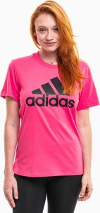 Adidas Koszulka damska adidas Loungewear Essentials Logo Tee różowa IR5413 L 1