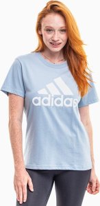 Adidas Koszulka damska adidas Loungewear Essentials Logo Tee jasnoniebieska IR5408 L 1