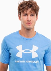 Under Armour Koszulka męska Sportstyle Logo niebieska 1382911 444 L 3