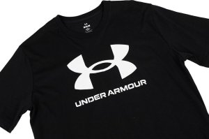 Under Armour Koszulka męska Under Armour Sportstyle Logo czarna 1382911 001 M 4