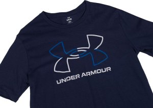 Under Armour Koszulka męska Under Armour GL Foundation Uodate SS granatowa 1382915 410 XL 4
