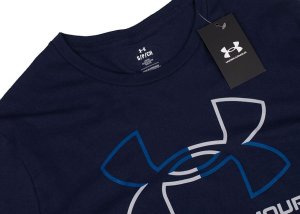 Under Armour Koszulka męska Under Armour GL Foundation Uodate SS granatowa 1382915 410 XL 5