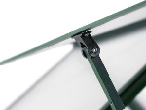 vidaXL vidaXL Szklarnia z ramą podstawy, zielona, 224x169x195 cm, aluminium 8