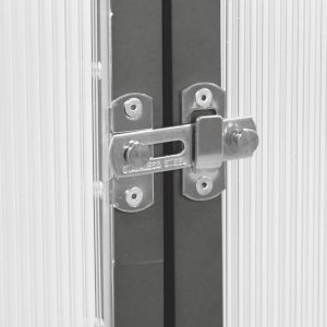 vidaXL vidaXL Szklarnia z ramą, antracytowa, 224x169x195 cm, aluminiowa 7