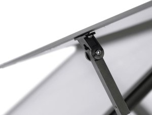 vidaXL vidaXL Szklarnia z ramą, antracytowa, 224x169x195 cm, aluminiowa 8