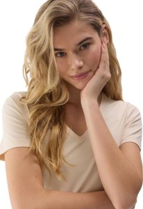 4f Koszulka damska 4F F1359 kremowa 4FWSS24TTSHF1359 12S S 5