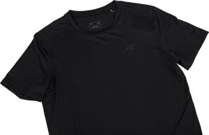 4f Koszulka męska 4F M598 głęboka czerń 4FWSS24TFTSM598 20S XL 4