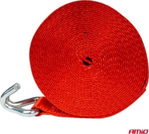 PAS-KAM Pas transporotwy taśma z hakiem ERGO 5000kg 7,60m 50mm 5T AMIO-03997 2