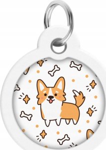 Collar WAU DOG SMART ID ADRESÓWKA KOŁO śr. 30mm  CORGI 1