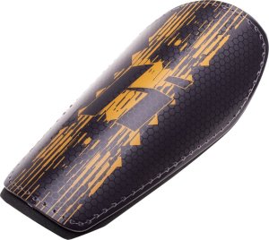 Huari Ochraniacze piłkarskie na golenie piszczele Huari Edson czarno-złote rozmiar M 3