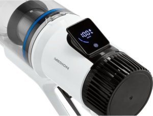Odkurzacz pionowy Medion Bezprzewodowy Odkurzacz Medion P350 350 W Biały Czarny/Biały 700 ml 6