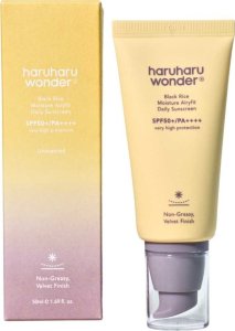 HaruHaru Wonder HaruHaru Wonder Nawilżający krem przeciwsłoneczny SPF50+ Black Rice Moisture Airyfit - 50 ml 1