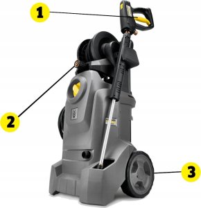 Myjka ciśnieniowa Karcher MYJKA WYSOKOCIÅNIENIOWA HD 4/10 X PLUS CLASSIC 11