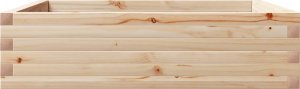 vidaXL vidaXL Donica ogrodowa, 90x90x23 cm, lite drewno sosnowe 6