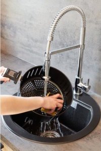 Frytkownica beztłuszczowa Medion Frytkownica na gorące powietrze Medion Biały 2000 W 5 L 6