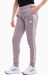 Adidas Spodnie damskie adidas Essentials 3-Stripes Fleece fioletowe IR5403 L 1