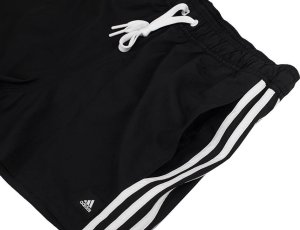 Adidas Spodenki szorty kąpielowe męskie adidas 3-Stripes CLX czarne HT4367 S 6