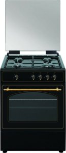 Kuchenka Vitrokitchen Kuchenka Gazowa Vitrokitchen RU6060N NAT 64 L 60 cm Antracyt 1