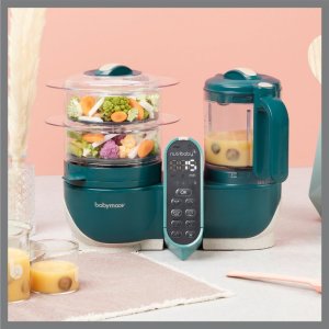 Babymoov Robot Kuchenny Babymoov Nutribaby Plus Kolor Zielony 2,2 L 2