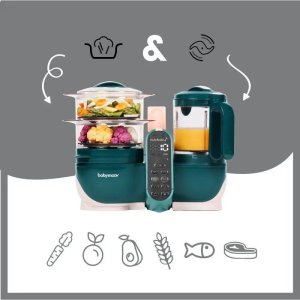 Babymoov Robot Kuchenny Babymoov Nutribaby Plus Kolor Zielony 2,2 L 5