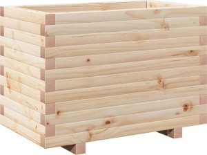 vidaXL vidaXL Donica ogrodowa, 70x40x49,5 cm, lite drewno sosnowe 2