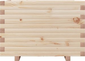 vidaXL vidaXL Donica ogrodowa, 70x40x49,5 cm, lite drewno sosnowe 5