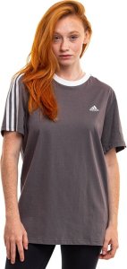 Adidas Koszulka damska adidas Essentials 3-Stripes Tee fioletowa IS1564 XL 1