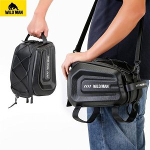 WildMan WILDMAN Etui/sakwa na bagażnik rowerowy GD5 czarna/black 4