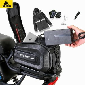 WildMan WILDMAN Etui/sakwa na bagażnik rowerowy GD5 czarna/black 5