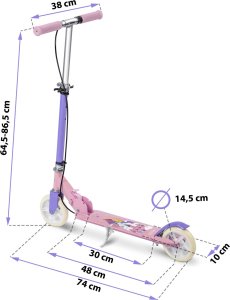 Hulajnoga Ricokids Hulajnoga Kodi księżniczki Ricokids 5